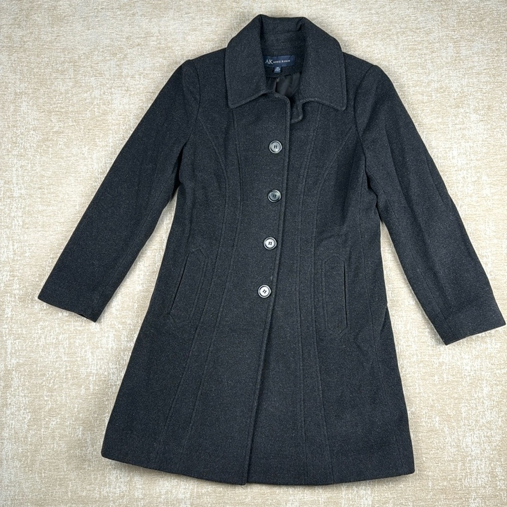 ANNE KLEIN | wool jacket | Size PM | made in Dominican Republic